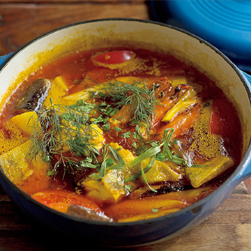 【人気店の名物鍋を自宅で再現】魚介と野菜の旨味が生きる『Äta』のブイヤベース