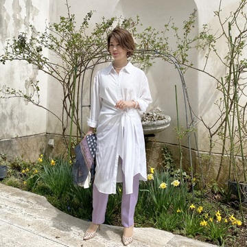 春色パンツで優雅な一軒家レストランへ