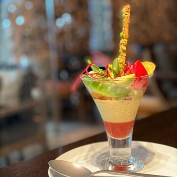  銀座フルトンのお野菜パフェ