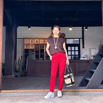 築200年の古民家カフェでピザランチと甲州ワイン