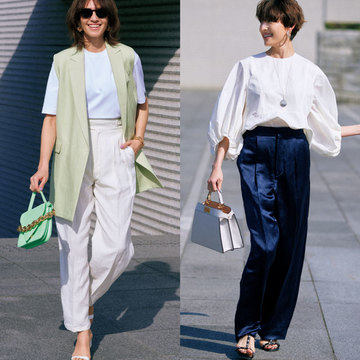 おしゃれも体型カバーもかなう！50代女性の「絶品パンツ」2選