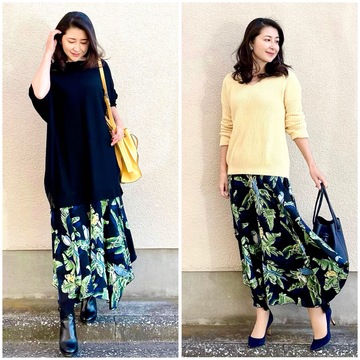 季節を問わずに着られる服って魅力的♪