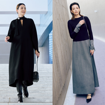 【大人のドレスアップワンピース6選】上質な存在感を放つ“クワイエットラグジュアリー”なワンピースが今どき