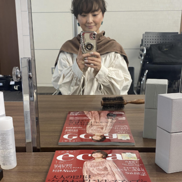 Webéclat のヘア企画に参加させて頂きました