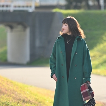 ユニクロスカートで秋冬コーデ