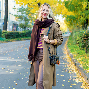 ヨーロッパマダムの着こなしに密着！ミラノマダムはバランスモードを実践