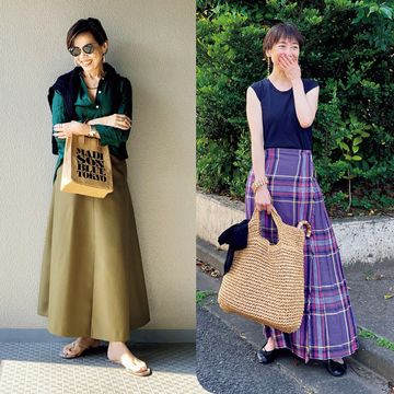 夏の予定に合わせたスカートコーデが大集結！【SNS発「#Jマダムのおしゃれ」チェック】