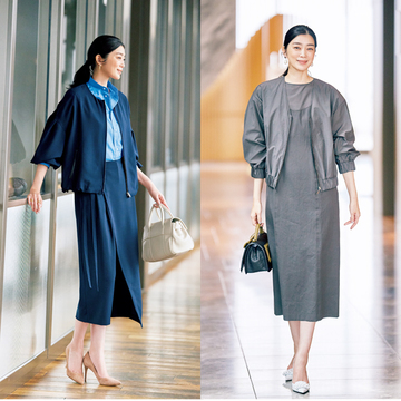 【瞬時におしゃれな極薄ブルゾン8選】カーデじゃなくて「極薄ブルゾン」が合言葉！