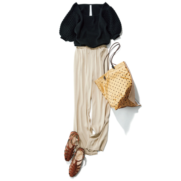 春のワンツーコーデはつなぎ色パンツがこなれ感を演出！【スタイリスト大草直子の「おしゃれ塾」】