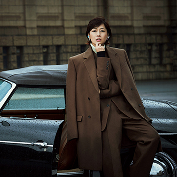 【富岡佳子「おしゃれの冒険の旅」vol.7】マスキュリンなセットアップ