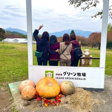 ハロウィンの日は、牧場へ行ってきました☆