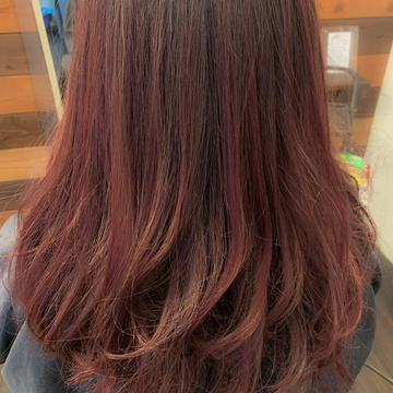 春色にヘアカラーチェンジ♪