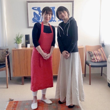 エクラでもおなじみ 島田まきさんのお料理教室へ