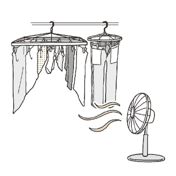 室内干しの人必見！　干し方の工夫とは…？【洗濯のコツQ&A】