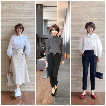 ドラマティックブラウス☆新旧あれこれ