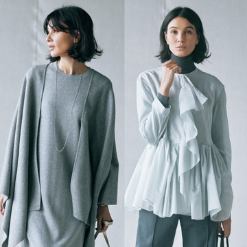 【グレーのワントーンコーデ4選】「立体感」と「メリハリ」でワントーンをもっと素敵に！