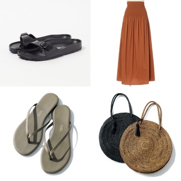 夏コーデにリゾート気分をプラス！日常使いもできる50代のための夏アイテムまとめ