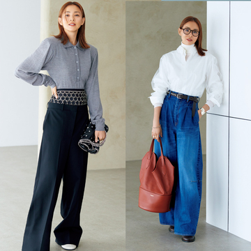 【秋のシンプルモードコーデ8選】青木千加子さん発！大人がさらりと着こなすモードスタイル