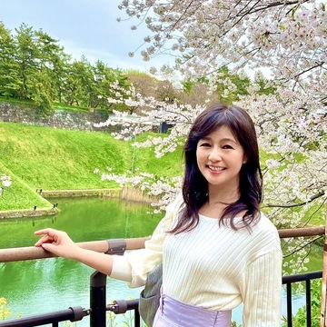 千鳥ヶ淵でお花見コーデ