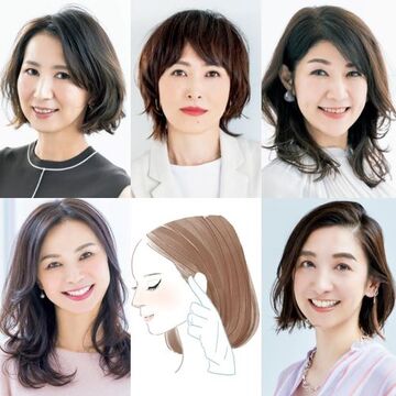 前髪のうねり、ボリューム感…、アラフィー世代の前髪悩みを解決！【50代髪型人気ランキングTOP10】