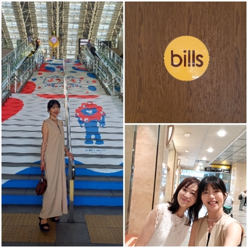 1年ぶりの大阪デート♡はベージュのオールインワンコーデで