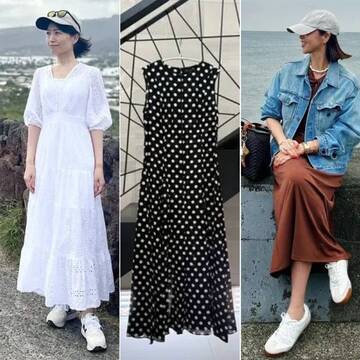 50代は夏のワンピースなに着てる？ 白や青、グリーンなどカラー別ワンピース9選【チームJマダムまとめ】