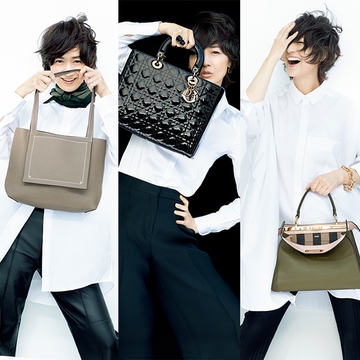 自分らしくおしゃれを楽しむ！ハイブランドの「ハンドバッグ」3選【 富岡佳子の愛すべき名品バッグ】