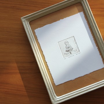 初めての銅版画体験。