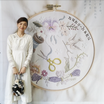 めくるめく刺繍の世界 in 布博