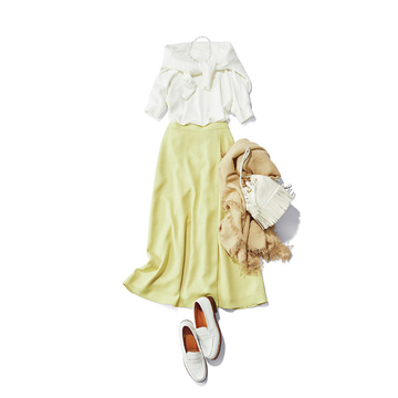 最高気温26℃の日は冷房対策になるカーディガンをアレンジ｜5/18(木)【50代の毎日コーデ】