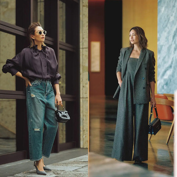 ジャケットとオールインワンのセットアップコーデから秋のカジュアルコーデまで【50代の1週間コーデ】 