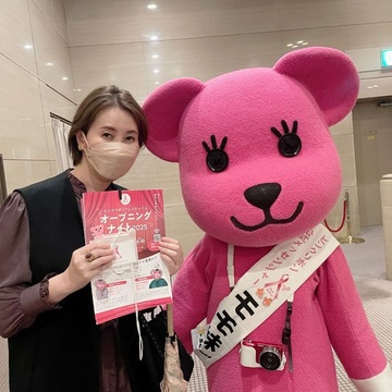 ピンクリボン月間の初日。オープニングを飾るイベントに参加
