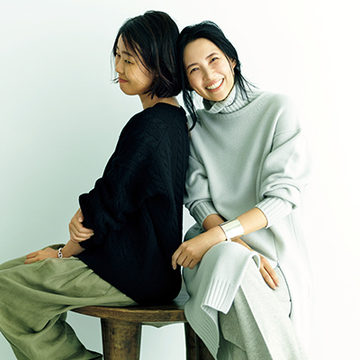 モデル・浜島直子×スタイリスト・村山佳世子の大人のおしゃれ対談