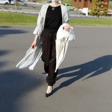 ZARAで購入、ジョガーパンツが今アツい