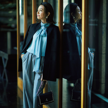 ブラウスひとつで華コンシャス！　ボウタイ＆リボンコーデ【華コンシャスなトップス&スカート】