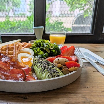 アイスクリーム屋さんの人気ブレックファースト