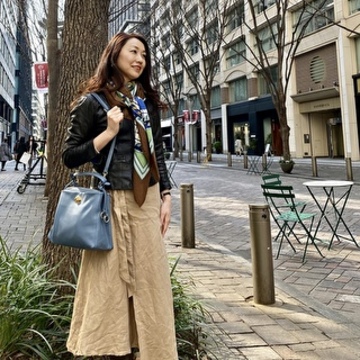 ワンピースコーデで美術館へ！