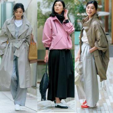 50代が春に買うべきアウターは「落ち感トレンチ」と「薄軽スポーティアウター」