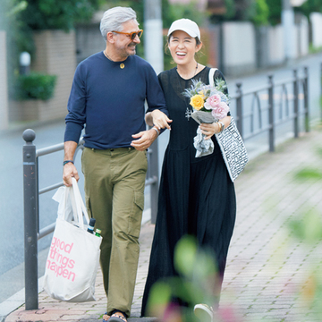 【ワンマイルおしゃれSNAP】大草直子さんの心地よく＆気分が上がるコーデ3