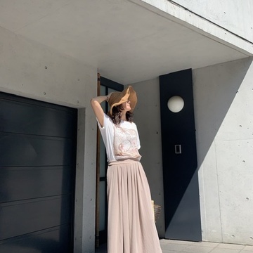 zaraのPhoto TシャツでDIYcafeへ