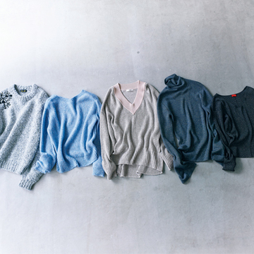 顔映えアップ確実！ 「キラキラニット」【キラキラで華やぐ】