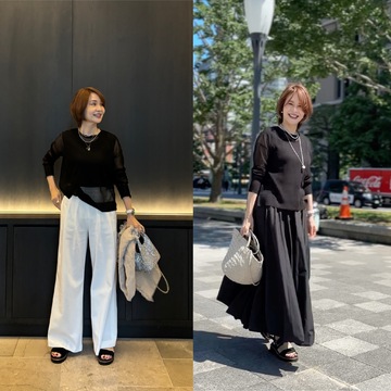 ブラックシアートップスで華組テラスランチ