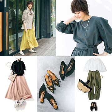 日常着をアップデート！春の最旬ファッションアイテム勢揃い【50代におすすめの服＆小物 人気売れ筋ランキングTOP10】