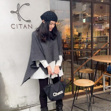 大人の帽子コーデ♡日本橋で朝ごはん