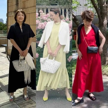 50代の夏の装いを彩る！一枚で決まって着心地も快適な「ワンピースコーデ」15選