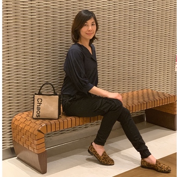 ブラック✖️ネイビーコーデ