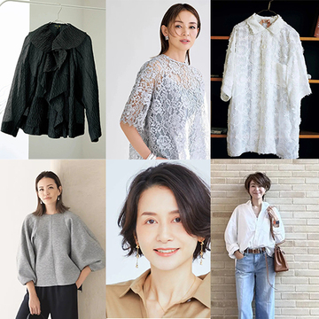 春のトップス選びに迷ったらこれ！顔まわりが華やぐ「甘めのディテール」トップス【人気記事週間ランキングTOP10】