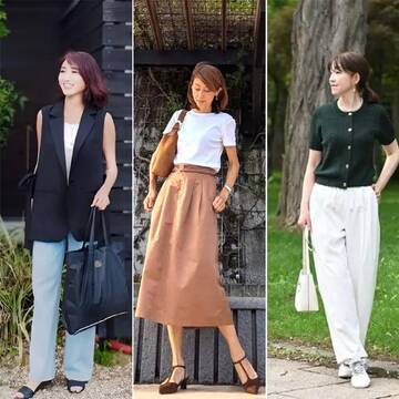 まだまだ暑い！残暑対策×秋らしさを両立！50代女性の晩夏コーデ10選【チームJマダムまとめ】