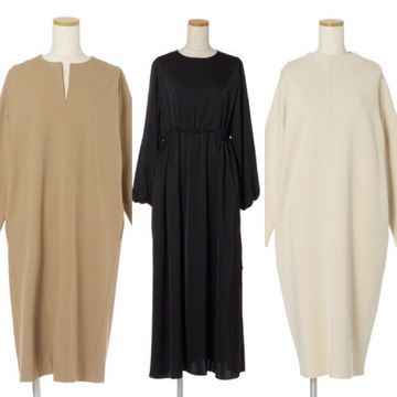 冬のデイリースタイルに最適！大人に似合う「E by éclat」のワンピース