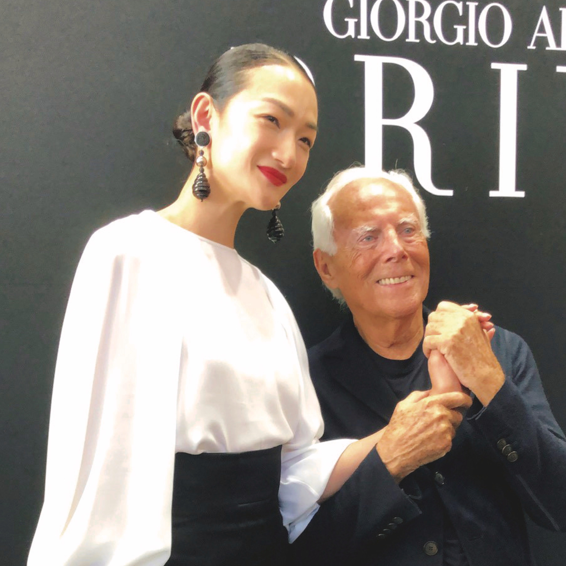 モデル・冨永愛さんが語るジョルジオ・アルマーニ「宇宙の中でも唯一無二の存在」